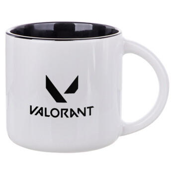 Valorant, Κούπα κεραμική 400ml Λευκή/Μαύρη