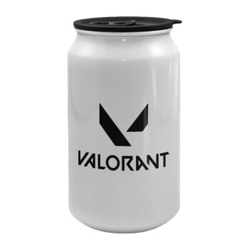 Valorant, Κούπα ταξιδιού μεταλλική με καπάκι (tin-can) 500ml