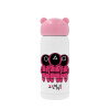 Pink stainless steel thermal flask, 320ml