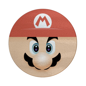 Super mario flat, Επιφάνεια κοπής γυάλινη στρογγυλή (30cm)