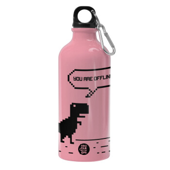 You are offline dinosaur, Water bottle 600ml