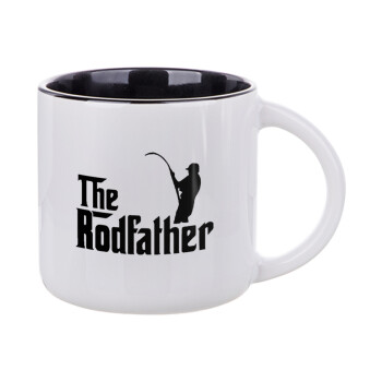 The rodfather, Κούπα κεραμική 400ml Λευκή/Μαύρη