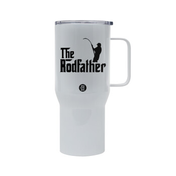 The rodfather, Mega Stainless steel Tumbler with lid, double wall 750L