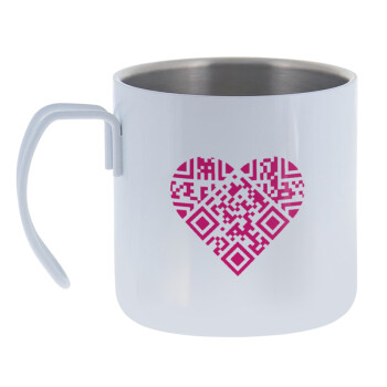 Heart hidden MSG, try me!!!, Mug Stainless steel double wall 400ml