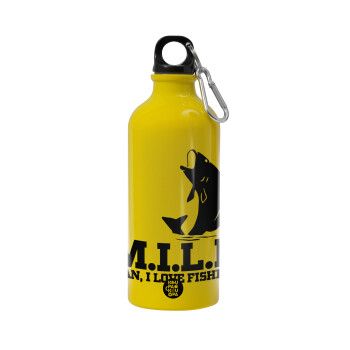 M.I.L.F. Mam i love fishing, Water bottle 600ml