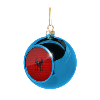 Άνθρωπος αράχνη, Blue Christmas tree ball ornament 8cm