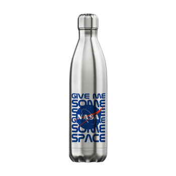 NASA give me some space, Inox (Stainless steel) hot metal mug, double wall, 750ml