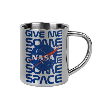 NASA give me some space, Mug Stainless steel double wall 300ml