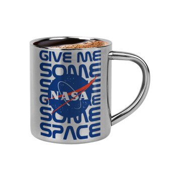 NASA give me some space, Double-wall metal cup for espresso (220ml)