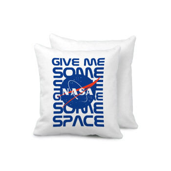 NASA give me some space, Μαξιλάρι καναπέ 40x40cm περιέχεται το  γέμισμα
