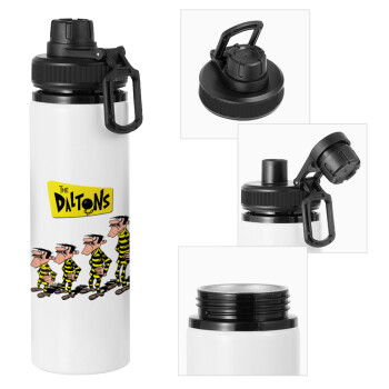 The Daltons, Metal water bottle with safety cap, aluminum 850ml