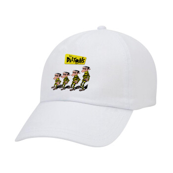 The Daltons, Adult Baseball Cap White 5-panel (POLYESTER, ADULT, UNISEX, ONE SIZE)