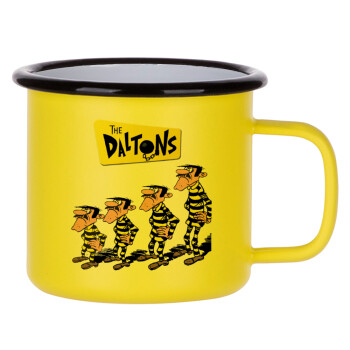 The Daltons, Metallic enamel MATT Yellow cup 360ml