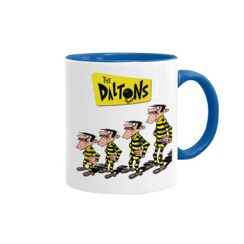 The Daltons, Mug colored blue, ceramic, 330ml