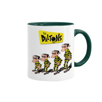 The Daltons, Mug colored green, ceramic, 330ml