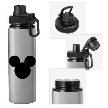 mouse man, Metallic water bottle with safety cap, 850ml aluminum