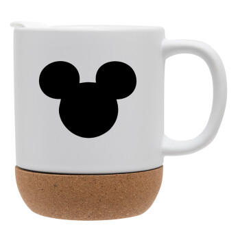 mouse man, Ceramic coffee mug Cork (MAT), 330ml (1pcs)