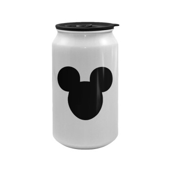 mouse man, Κούπα ταξιδιού μεταλλική με καπάκι (tin-can) 500ml