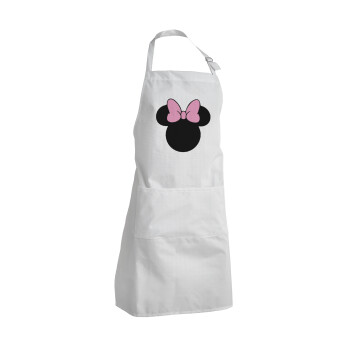 mouse girl, Adult Chef Apron (with sliders and 2 pockets)