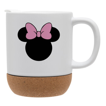 mouse girl, Ceramic coffee mug Cork (MAT), 330ml (1pcs)