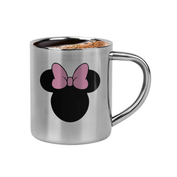 mouse girl, Κουπάκι μεταλλικό διπλού τοιχώματος για espresso (220ml)
