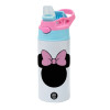 Children's hot water bottle, stainless steel, with safety straw, Pink/BlueCiel (360ml) BPA FREE