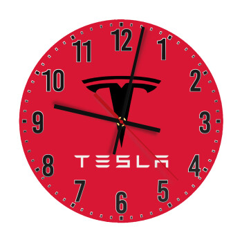 Tesla motors, Ρολόι τοίχου ξύλινο (30cm)