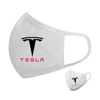 Tesla motors, Μάσκα υφασμάτινη υψηλής άνεσης παιδική (Δώρο πλαστική θήκη)