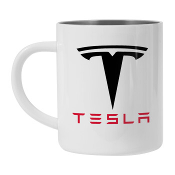 Tesla motors, Mug Stainless steel double wall 450ml