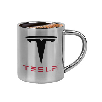 Tesla motors, Double-wall metal cup for espresso (220ml)