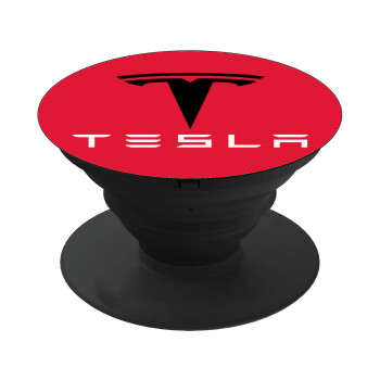 Tesla motors, Phone Holders Stand  Black Hand-held Mobile Phone Holder