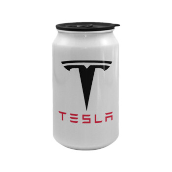 Tesla motors, Κούπα ταξιδιού μεταλλική με καπάκι (tin-can) 500ml