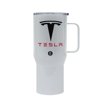 Tesla motors, Mega Stainless steel Tumbler with lid, double wall 750L