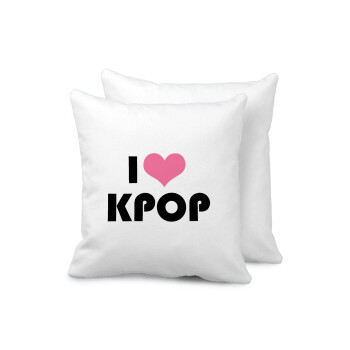 I Love KPOP, Sofa cushion 40x40cm includes filling