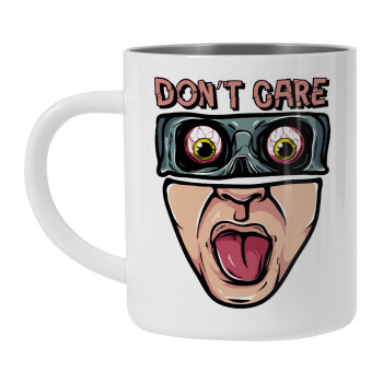 Don't Care, Mug Stainless steel double wall 450ml