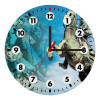 Wooden wall clock (20cm)