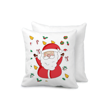 Santa Claus gifts, Sofa cushion 40x40cm includes filling