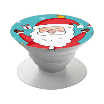 Santa Claus gifts, Phone Holders Stand  White Hand-held Mobile Phone Holder