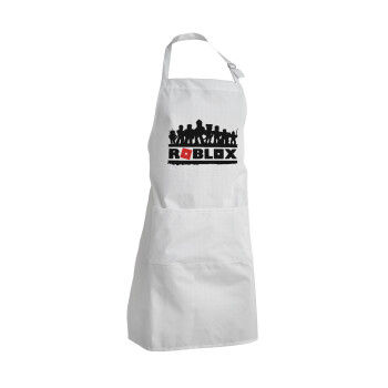 Roblox team, Adult Chef Apron (with sliders and 2 pockets)