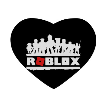 Roblox team, Mousepad heart 23x20cm