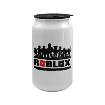 Roblox team, Κούπα ταξιδιού μεταλλική με καπάκι (tin-can) 500ml