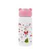 Pink stainless steel thermal flask, 320ml