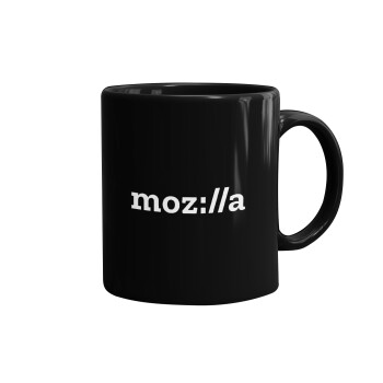 moz:lla, Mug black, ceramic, 330ml