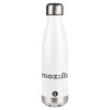 Metal mug thermos White (Stainless steel), double wall, 500ml