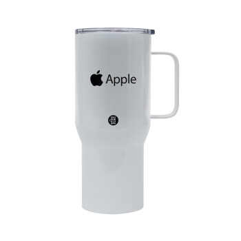 apple, Mega Stainless steel Tumbler with lid, double wall 750L