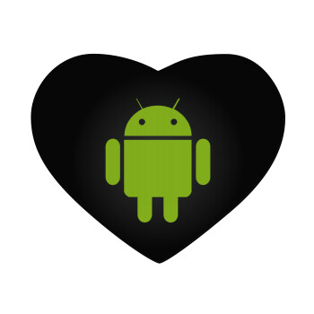 Android, Mousepad heart 23x20cm