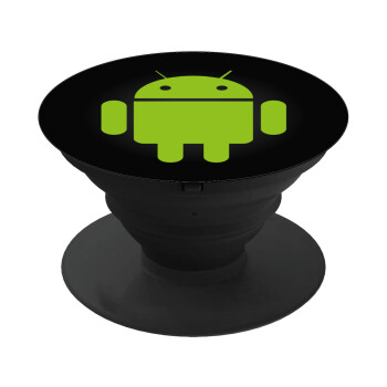 Android, Phone Holders Stand  Black Hand-held Mobile Phone Holder