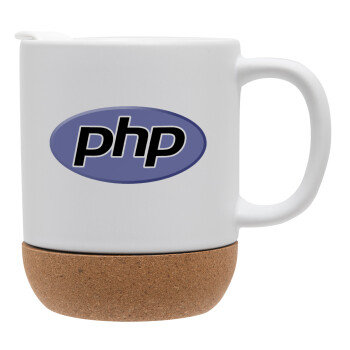 PHP, Ceramic coffee mug Cork (MAT), 330ml (1pcs)