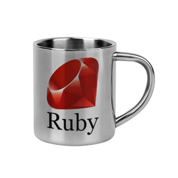 Ruby, Mug Stainless steel double wall 300ml