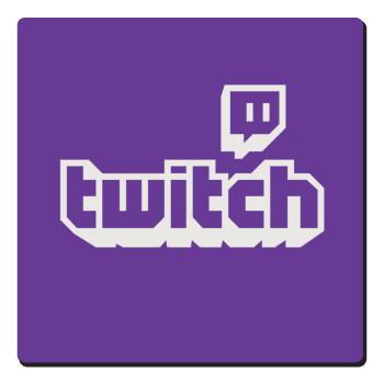 Twitch, Τετράγωνο μαγνητάκι ξύλινο 6x6cm